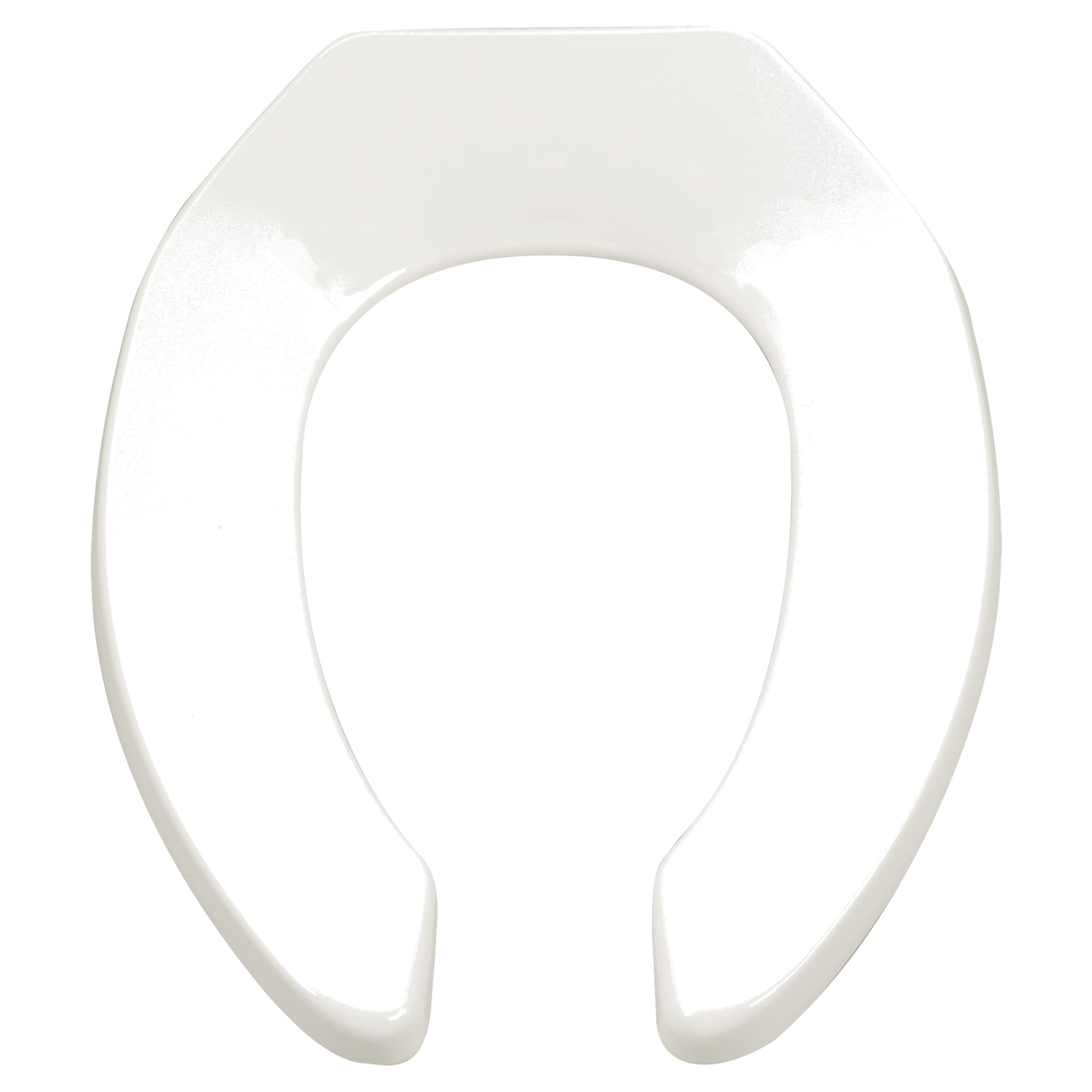 Commercial Heavy Duty Open Front Elongated Toilet Seat